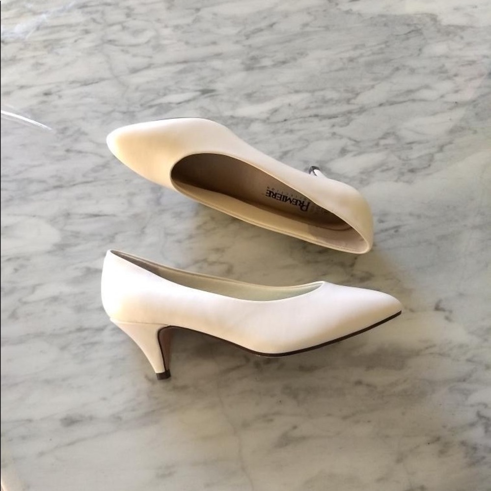 🆕 Premium Collection: Cristie Winter White Heels